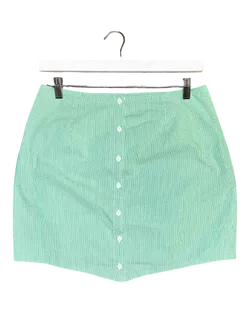 Size L | Atoir Striped Cotton Mini Skirt