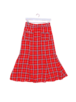 Size 10 |  Collective Closets Tartan Skirt