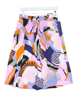 Size 1 (8) | Obus Bamboo Abstract Shapes Skirt