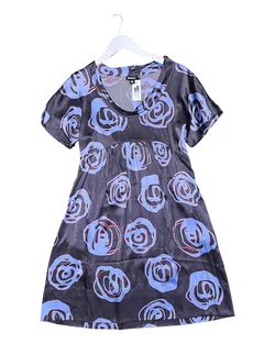 Size 2 (10) | DKNY Floral Silk Mini Dress