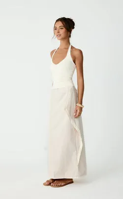 Sizzling Maxi Skirt (Iced Coffee)
