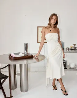 Lovelight Midi Dress (Oat)