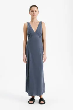 ARI CUPRO MIDI DRESS