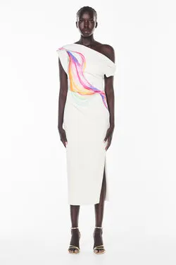 Vibrations Drape Dress