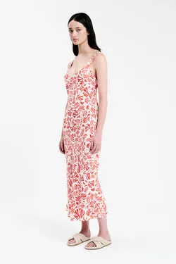 ENVER MIDI DRESS
