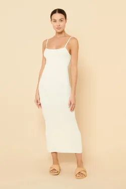 XIN KNIT MIDI DRESS