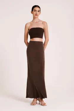 INES CUPRO SKIRT