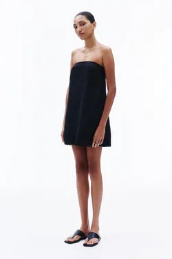 ELYSE LINEN MINI DRESS