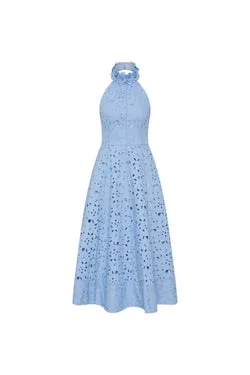 Nuvola Halter Midi Dress