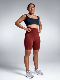 OBSESSION 8 Bike Short Rust