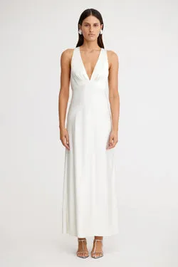 LUCILE BIAS MAXI DRESS