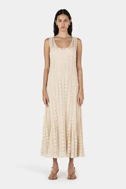 Olive Midi Dress Natural