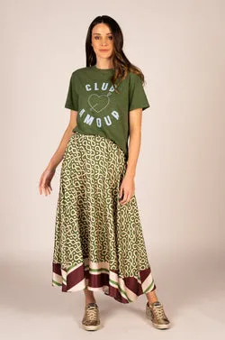 Denise Skirt - Retro Border