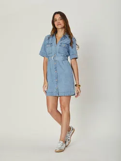 Kimberly Denim Dress Blue