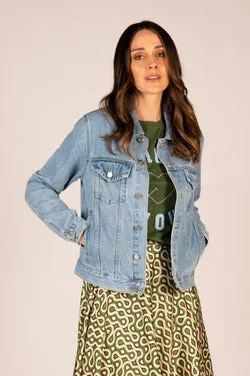 The Staple Denim Jacket - Mid Blue