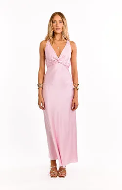Oden Light Pink Formal Maxi Dress