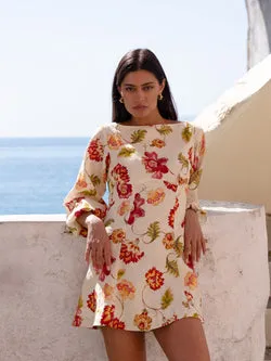 Odessa Sleeved Mini Dress