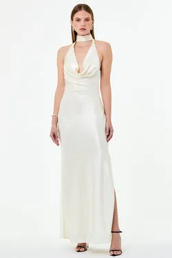 LYRIA DRESS - PEARL