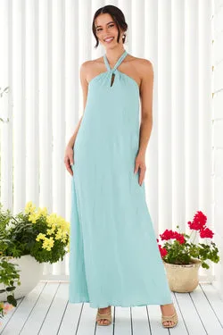 Estelle Halter Maxi Dress - FINAL SALE