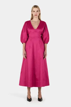 Penelope Dress Magenta