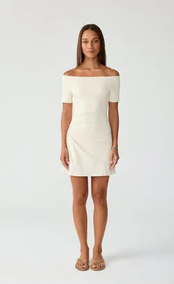 Piper Mini Dress (Oat)