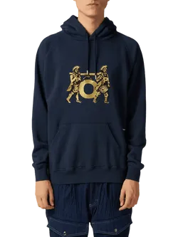Size M | Pop Trading Company Navy Cotton Jumper