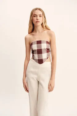 CALLIE TIE TOP