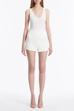 WHITE POWER MESH BODYSUIT