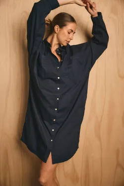 BOBO OVERSIZED DRESS - MIDNIGHT