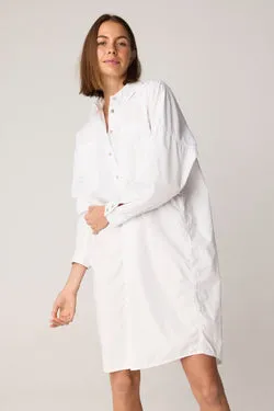 BOBO OVERSIZED DRESS - BLANC