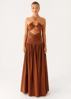 Paltrow Maxi Dress - Chocolate