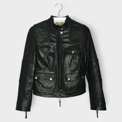 Leather Moto Jacket