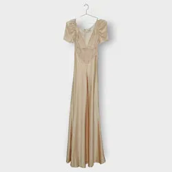 Satin Lace Rafaela Maxi Dress