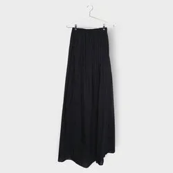 Cotton Strapless Maxi Dress