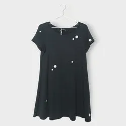 Eyelet Mini Dress