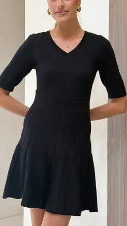 Jasmyn Mini Dress - Black