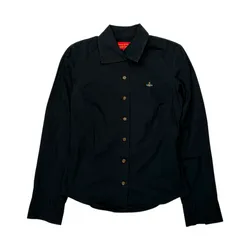 (38) VIVIENNE WESTWOOD RED LABEL BUTTON CINCHED BUTTON UP SHIRT