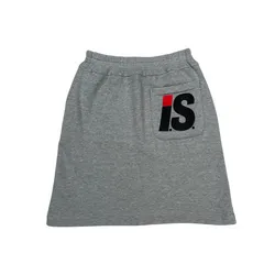 ISSEY MIYAKE CHISATO TSUMORI SWEAT SKIRT - GREY
