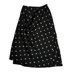 (1) YOHJI YAMAMOTO + NOIR POLKA DOT SKIRT