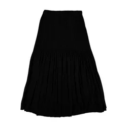 ISSEY MIYAKE FETE PLEATED SKIRT - BLACK