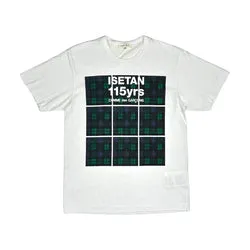COMMES DES GARÇONS ISETAN 115YRS PLAID TEE