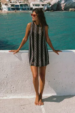 Poolside Mini Dress In Moonlight
