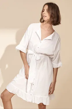 WICA DRESS - BLANC