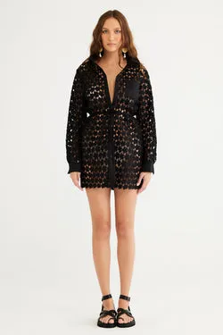 Capri Mini Shirt Dress