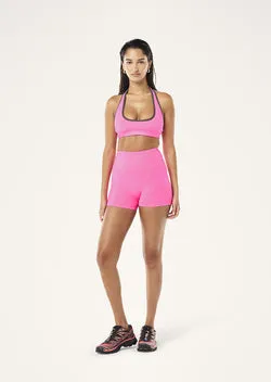 RADAR 3" BIKE SHORT IN KNOCKOUT PINK