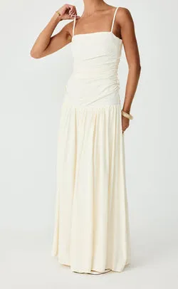 Reese Maxi Dress (Buttercream)