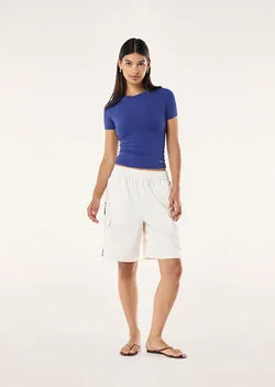 RESIDENCY SHORTS  IN WHISPER  WHITE