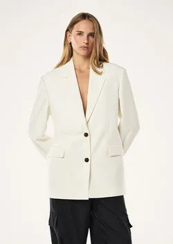 RESIDENCY BLAZER IN WHISPER WHITE