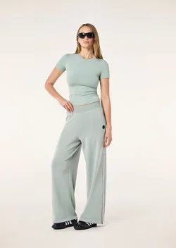 RETREAT KNIT PANT IN STEEL
