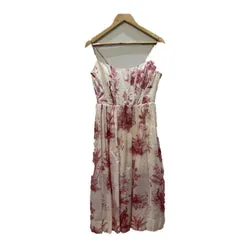 Zimmermann Cream Red Toile Print Dress 4